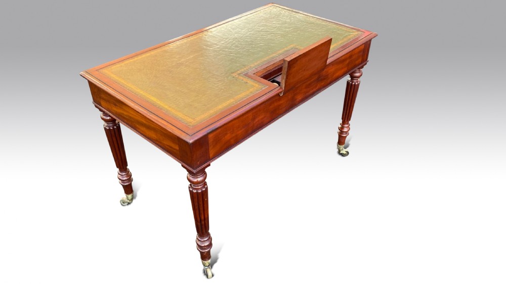 A REGENCY MAHOGANY CHAMBER WRITING TABLE BY GILLOWS View IV