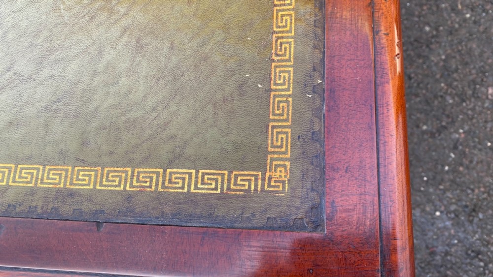 A REGENCY MAHOGANY CHAMBER WRITING TABLE BY GILLOWS View XIII
