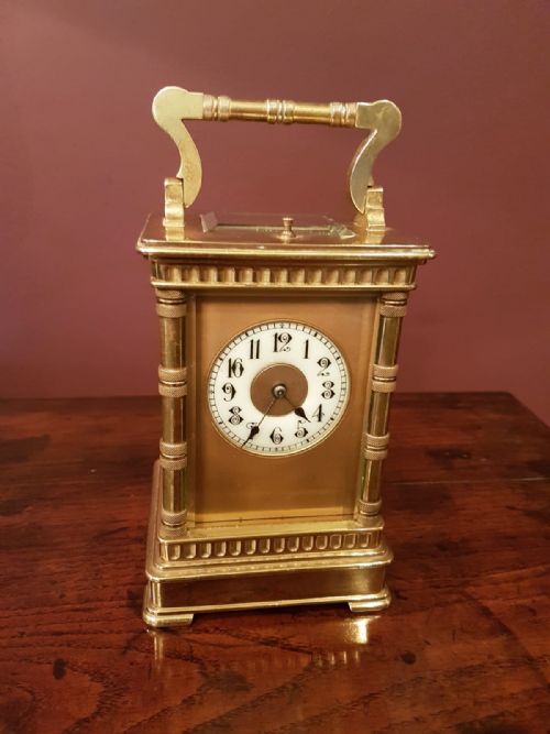 Quality Victorian Repeating Carriage Clock
