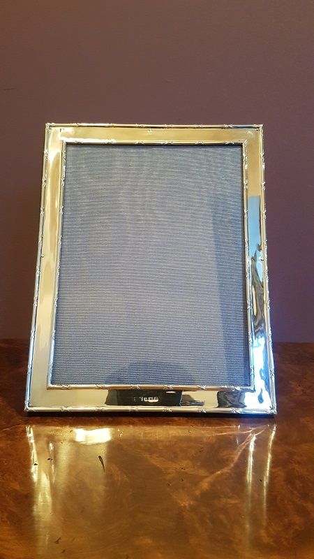 Edwardian Silver Photo Frame Hallmarked Birmingham 1907