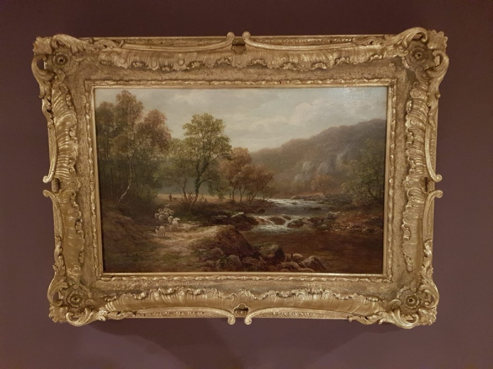 William Mellor Oil on Canvass. Thornton Gill, Ingleton