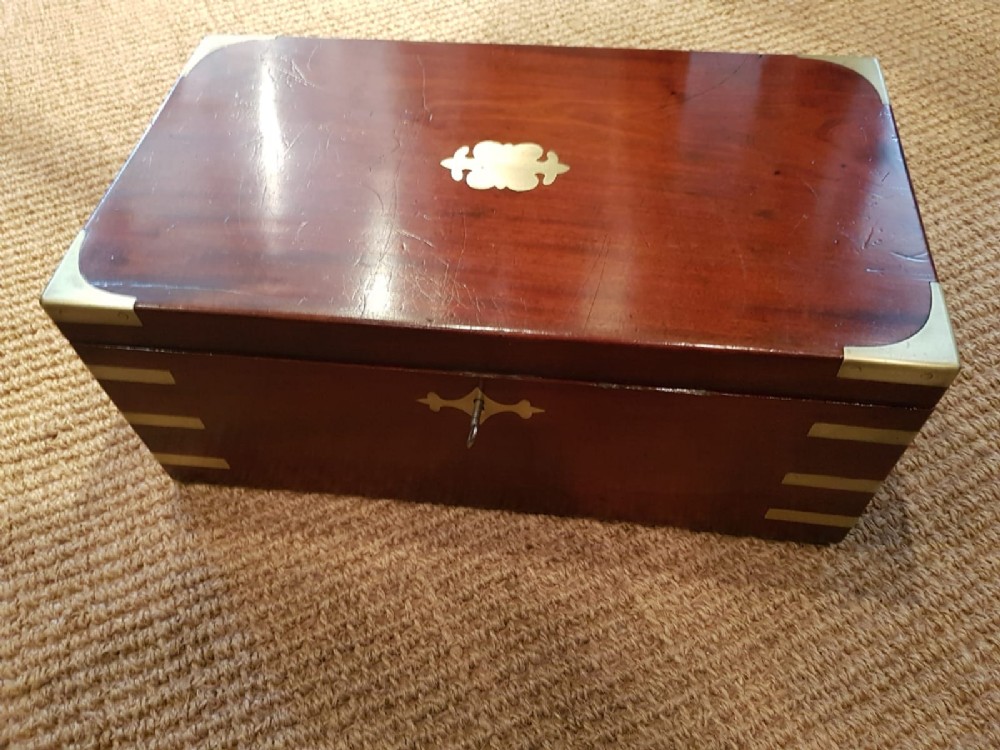 Regency Mahogany Campaign Writing Slope