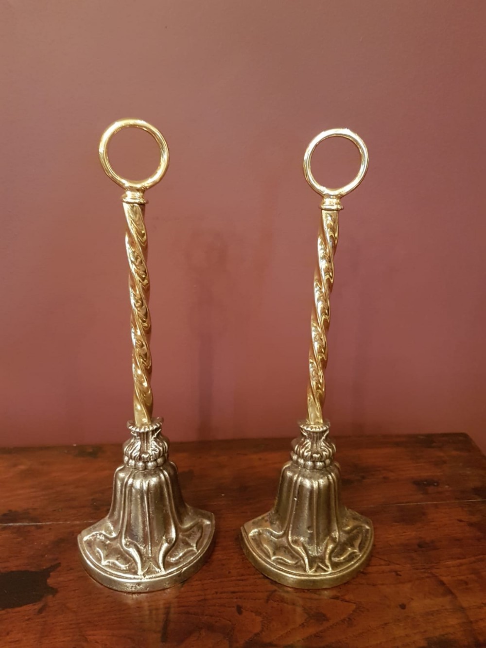 Pair Antique Country House Door Stops