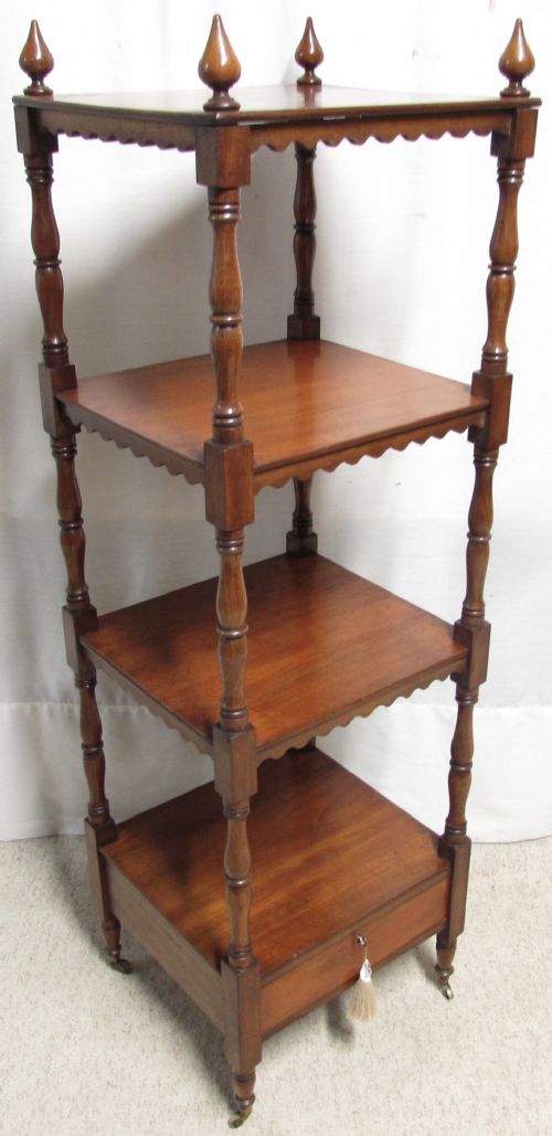 Early Early Victorian 4 Tier Whatnot