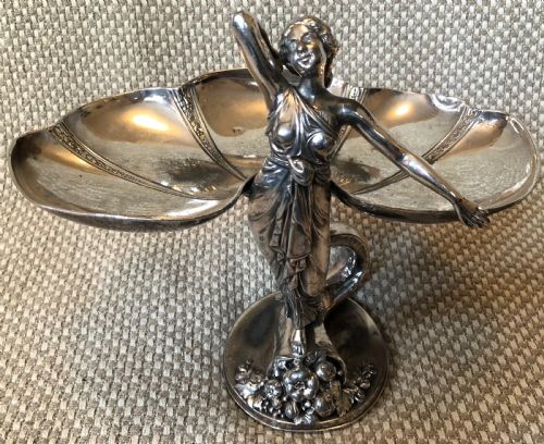 Wmf Art Nouveau Silver Plate Center Piece