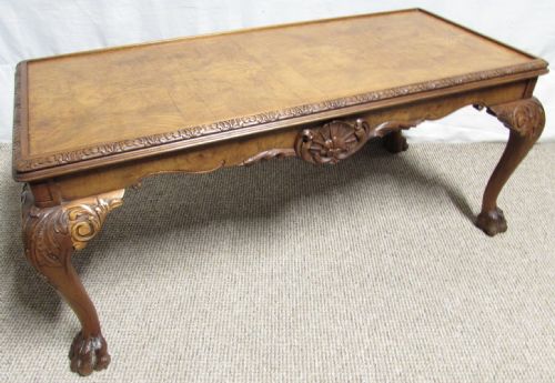 Burr Walnut Coffee Table