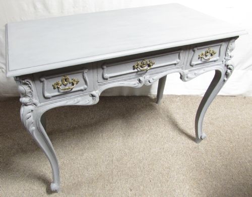 French Painted  Side Lamp Table