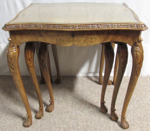 fig 1. Burr Walnut Suite of Furniture Harrods WILL SPLIT