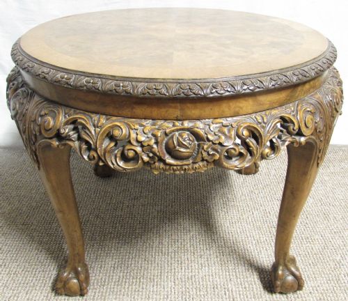 Superb Burr Walnut Coffee Table