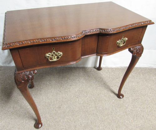 Walnut Side Table by Waring & Gillow