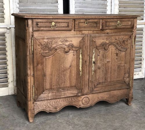 French Bleached 18th Century Buffet