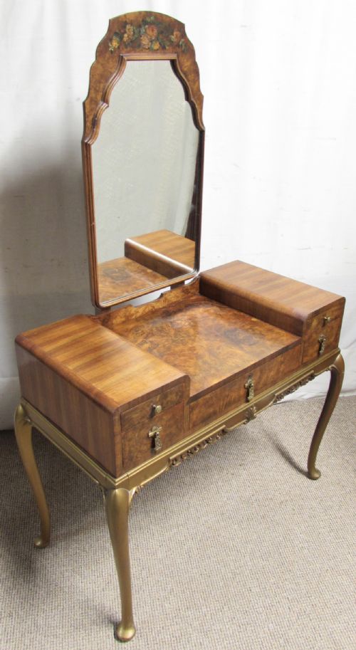 Very Pretty Burr Walnut Dressing Table