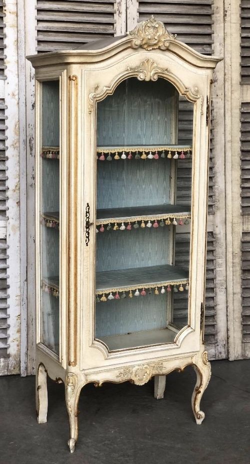Originally Decorated French Vitrine