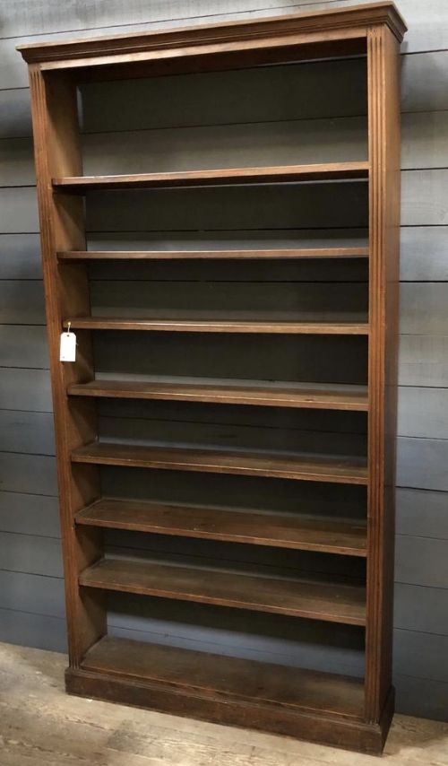 Tall Open Bookcase