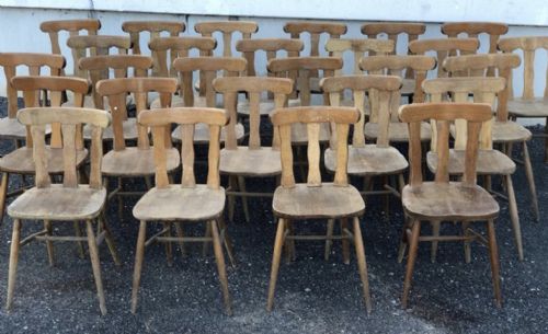 French Kitchen Dining Chairs Set of 10