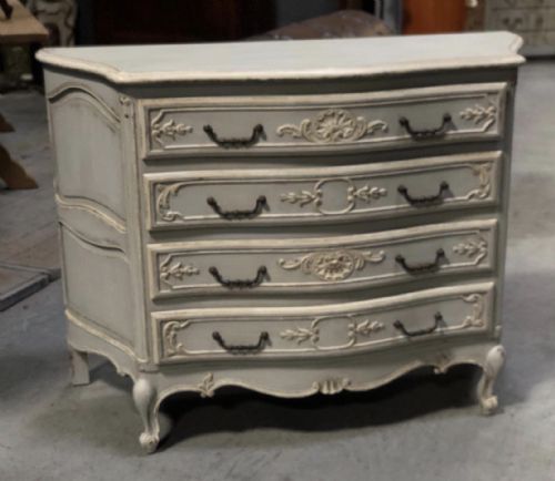 French Serpentine Chest of Drawers