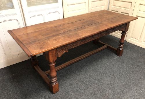 English Oak Refectory Dining Table