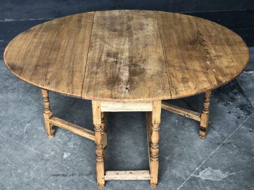 Bleached Oak Kitchen Dining Table