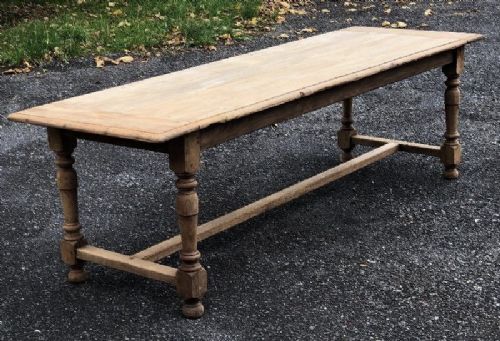 French Oak Farmhouse Dining Table
