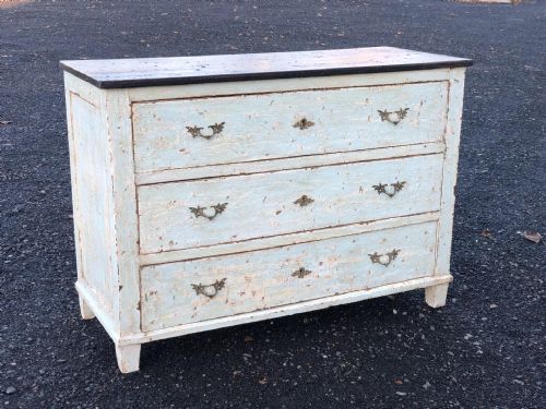 French Decorated Chest of Drawers