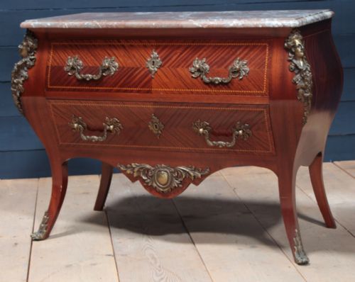 French Bombe Commode Chest