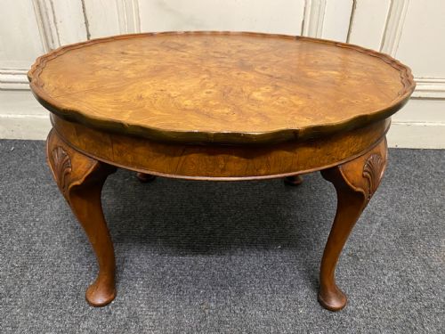 Burr Walnut Coffee Table