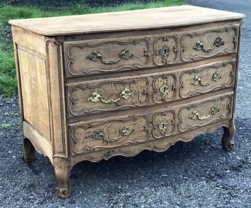 18th French Oak Commode Chest of Drawers