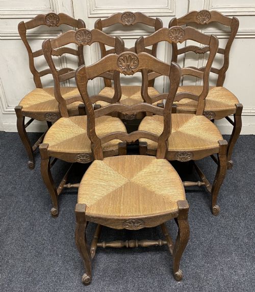 Set 6 French Dining Chairs