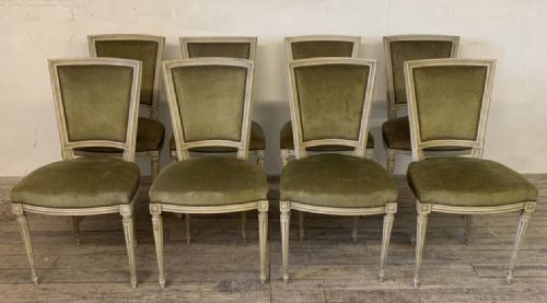 Set 8 French Dining Chairs