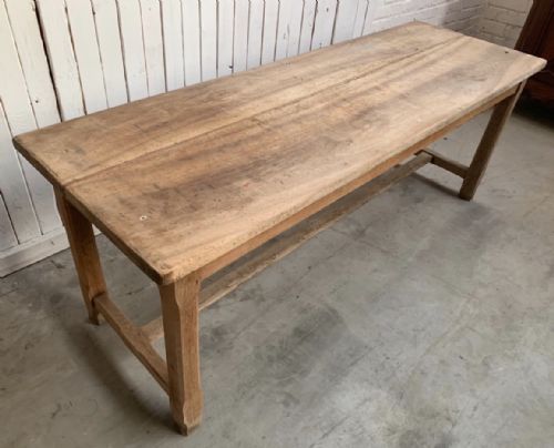 Early French Fruitwood Farmhouse Table