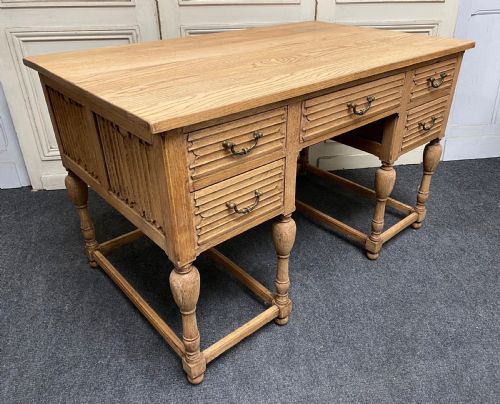 French Bleached Oak Desk