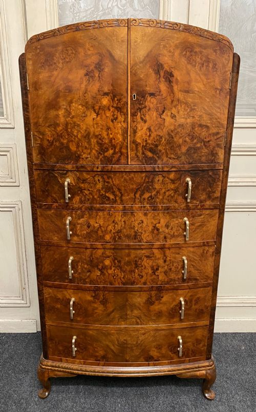Superb Art Deco Chest Cupboard