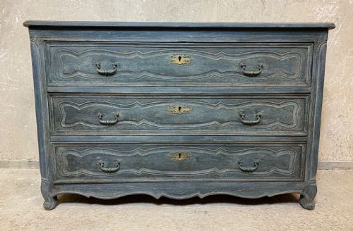 French Decorated Chest of Drawers