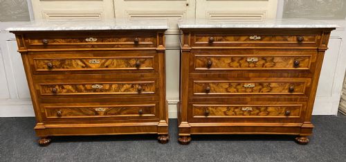 Superb Pair French Chest of Drawers