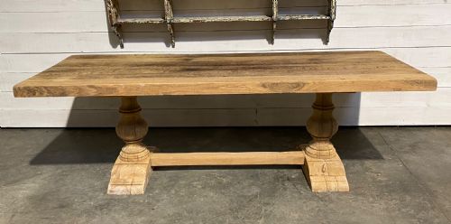 Large Chunky Rustic Farmhouse Table