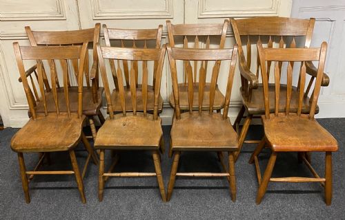 fig 1. 8 Farmhouse Kitchen Dining Chairs