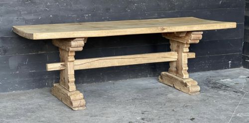 French Oak Farmhouse Table