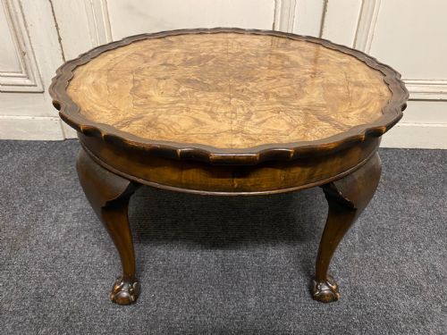 Burr Walnut Coffee Table