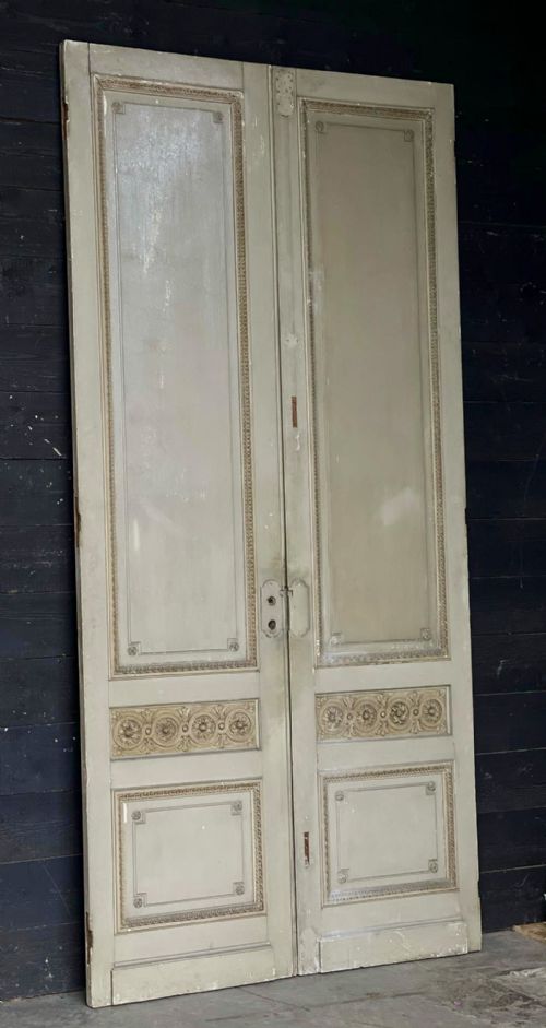 Pair 19th C French Chateau Doors