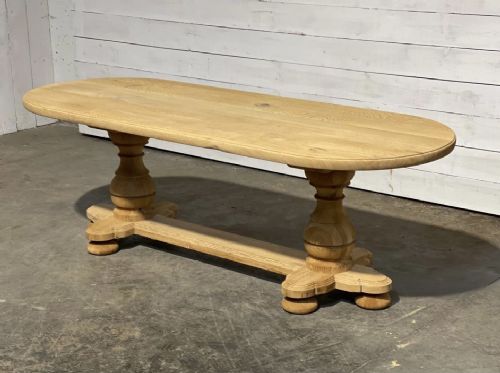 French Oak Monastery Dining Table