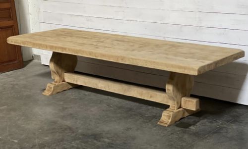 Huge French Farmhouse Oak Dining Table