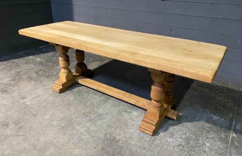 French Oak Refectory Dining Table