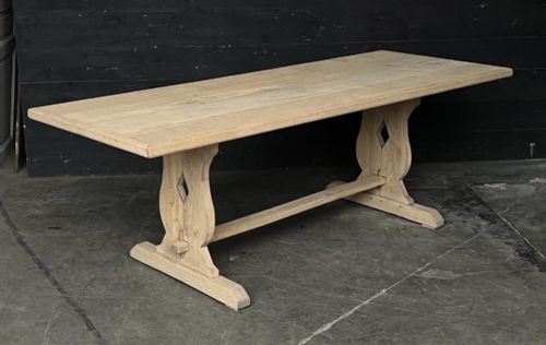 Larger French Rustic Oak Farmhouse Dining Table