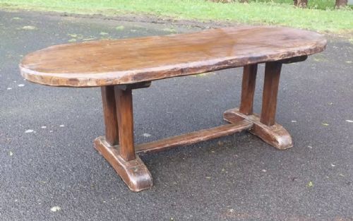 Rustic French Oak Farmhouse Dining Table