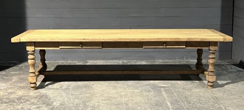 Huge 19th Century French Farmhouse Dining Table