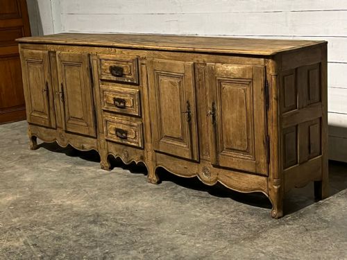 Large 19th Century French Oak Sideboard