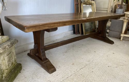 Large French Refectory Farmhouse Dining Table
