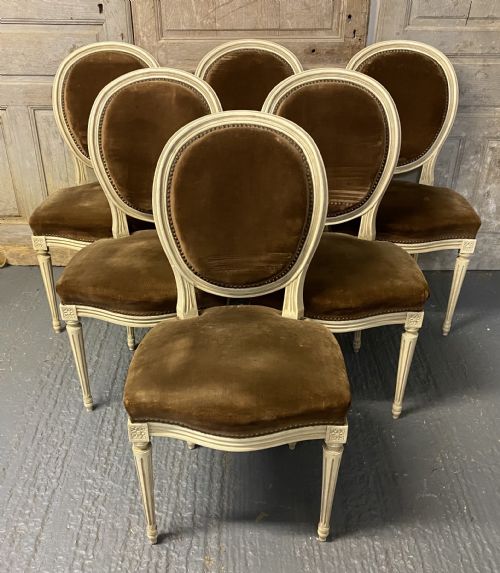 Set 6 French Dining Chairs