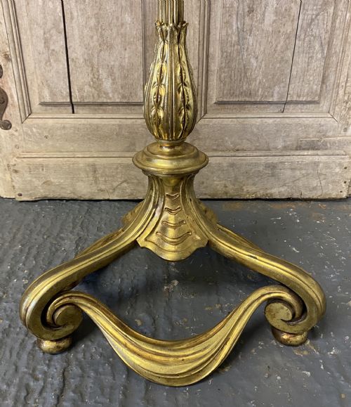STUNNING QUALITY FRENCH STANDARD LAMP - ADDITIONAL PHOTO 1