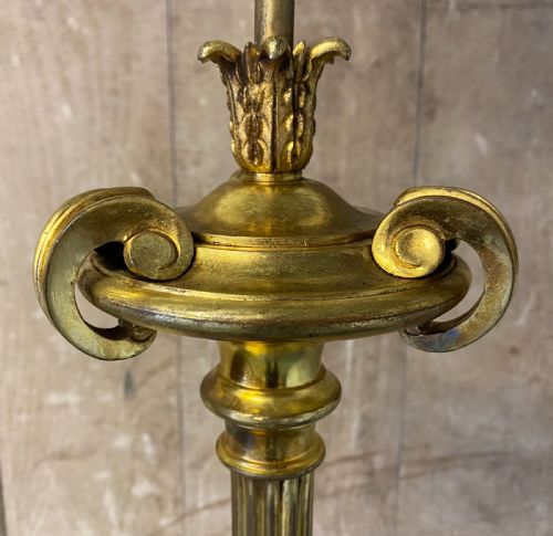 STUNNING QUALITY FRENCH STANDARD LAMP - ADDITIONAL PHOTO 4